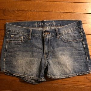 Old Navy size 8 Jean shorts.